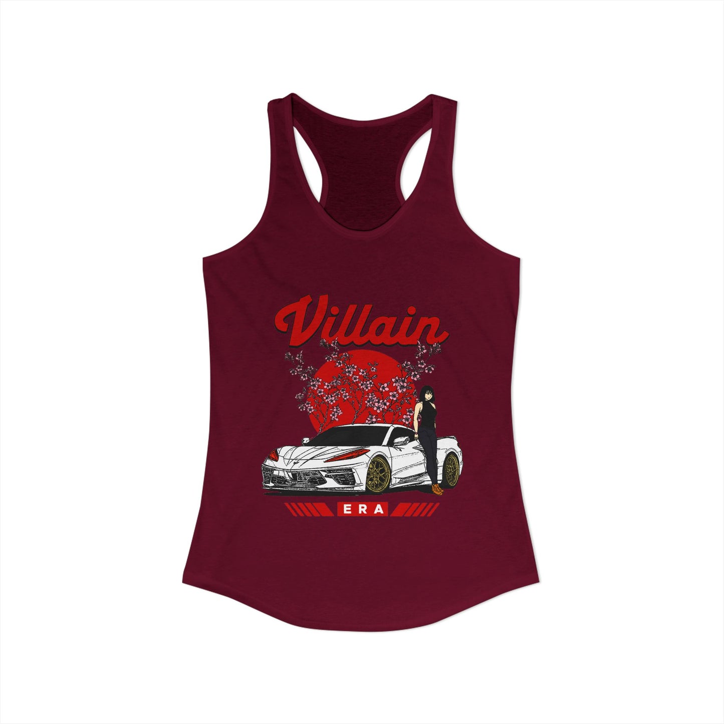 WOMEN'S TOKYO TEMPTRESS: DRIFTING RACERBACK TANK TOP