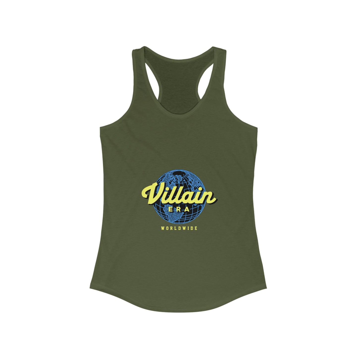 WORLDWIDE VILLAINESS RACERBACK TANK Top