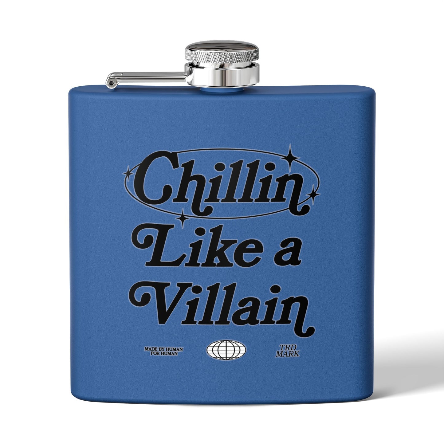 STAINLESS STEEL VILLAIN ELIXIR Flask