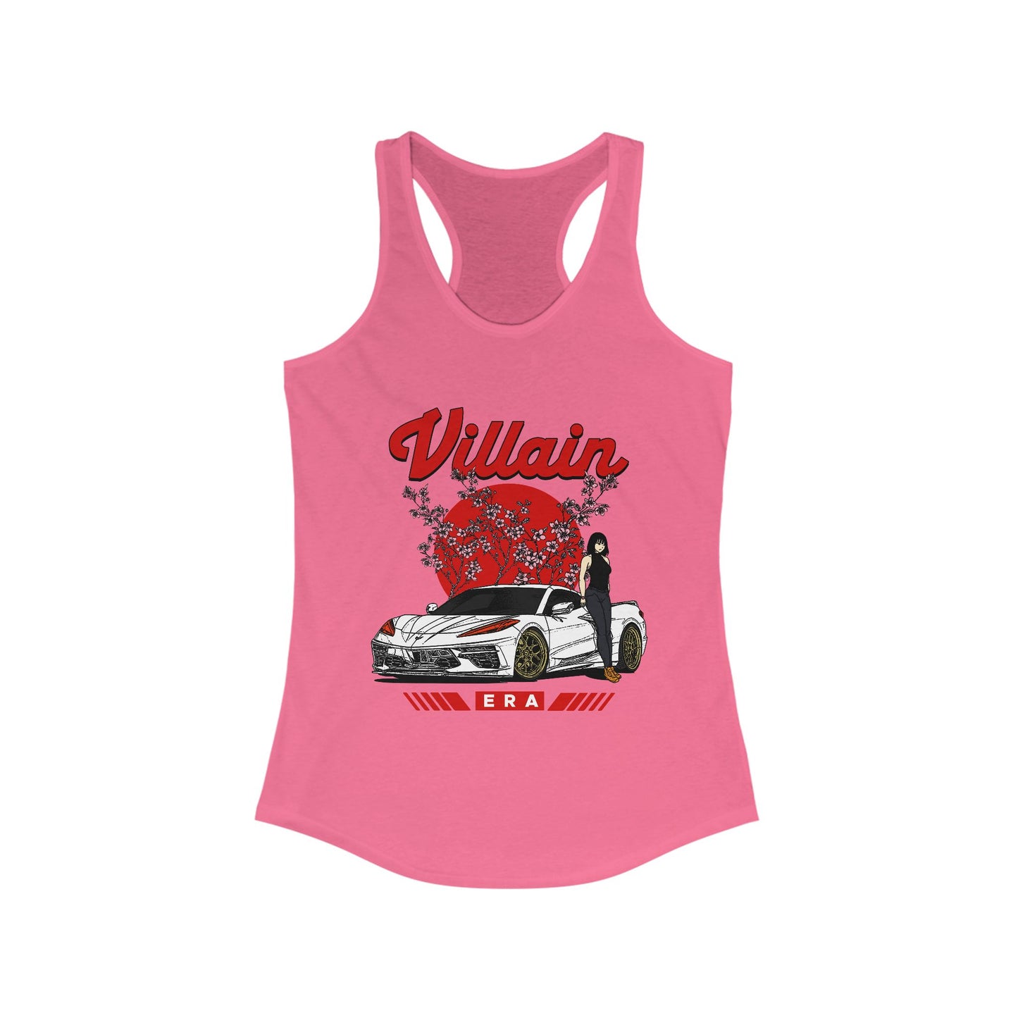 TOKYO TEMPTRESS: DRIFTING RACERBACK TANK Top