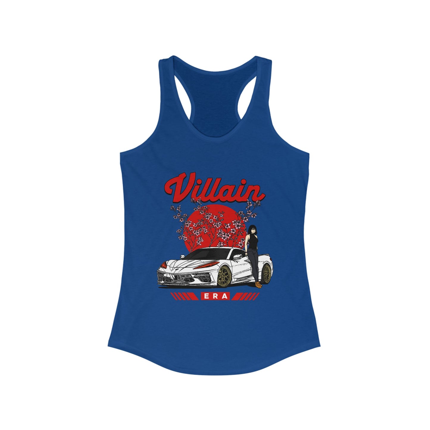 TOKYO TEMPTRESS: DRIFTING RACERBACK TANK Top