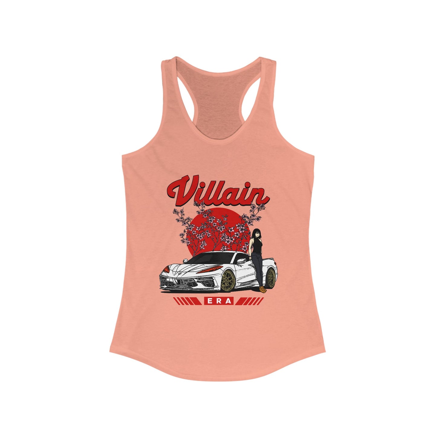TOKYO TEMPTRESS: DRIFTING RACERBACK TANK Top