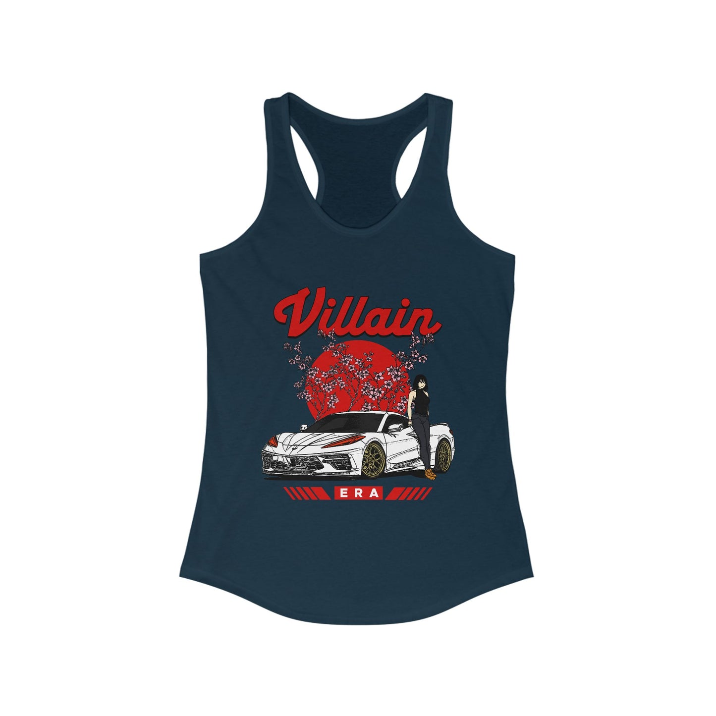 TOKYO TEMPTRESS: DRIFTING RACERBACK TANK Top