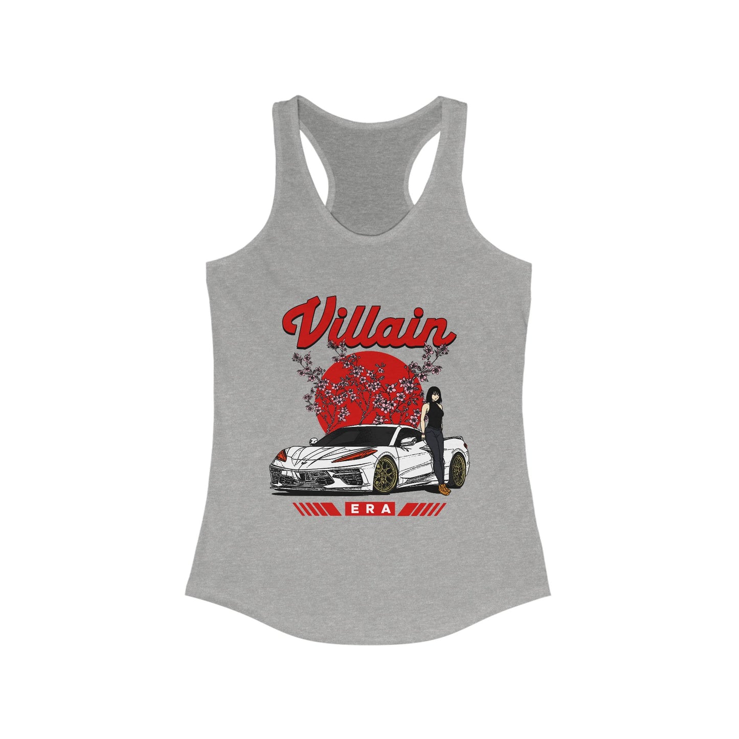 TOKYO TEMPTRESS: DRIFTING RACERBACK TANK Top