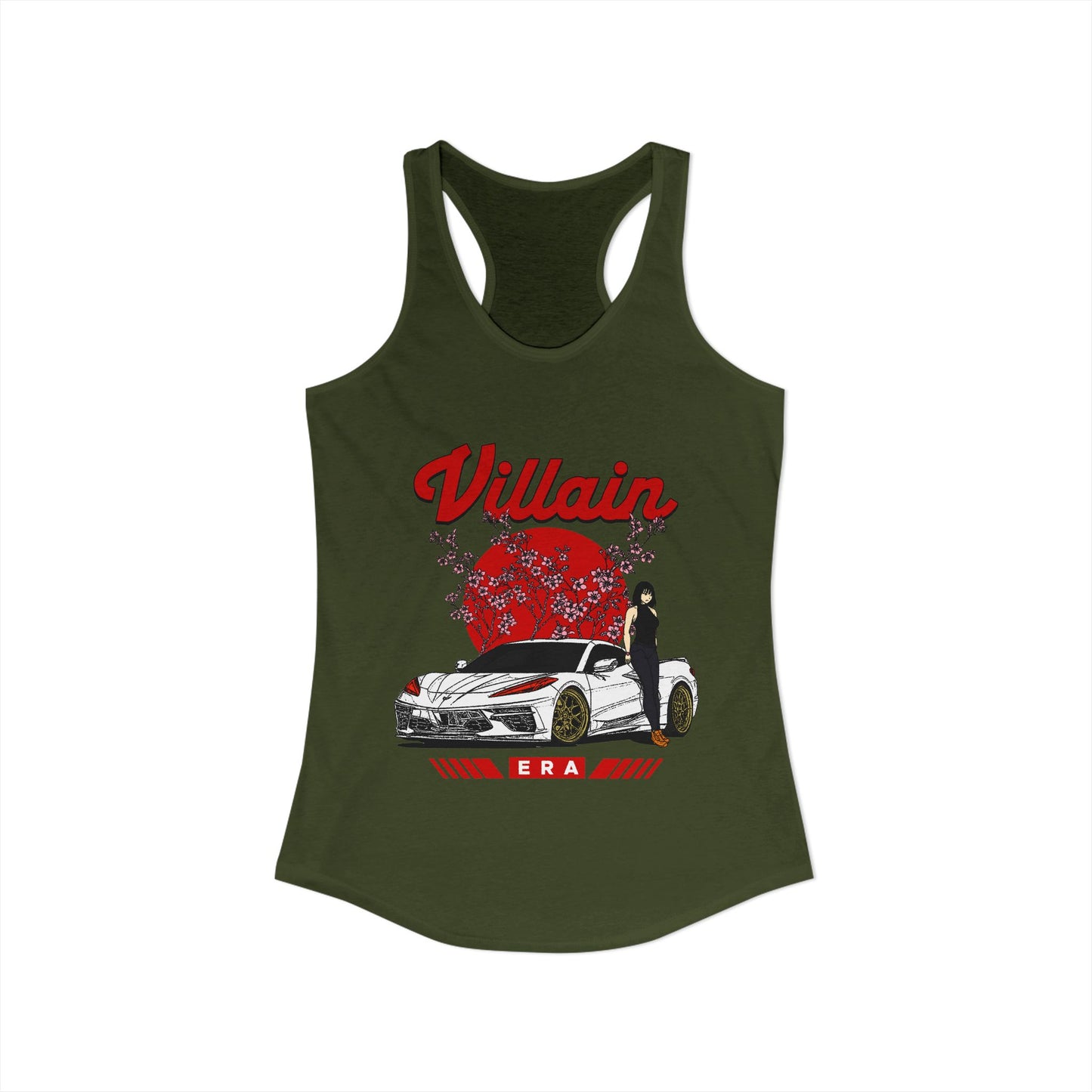 WOMEN'S TOKYO TEMPTRESS: DRIFTING RACERBACK TANK TOP