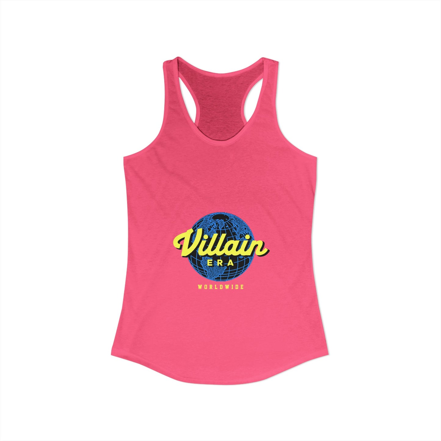 WOMEN'S WORLDWIDE VILLAINESS RACERBACK TANK TOP
