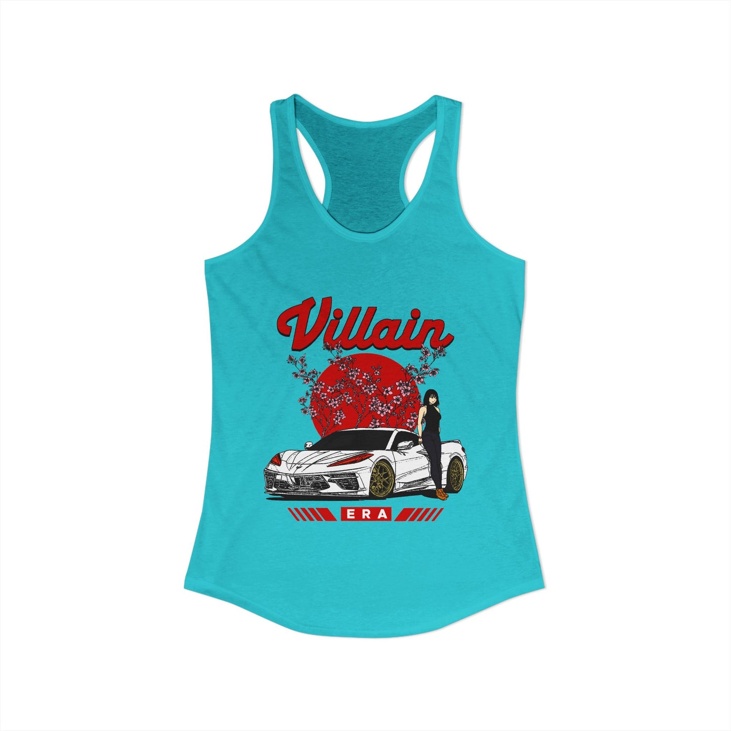 WOMEN'S TOKYO TEMPTRESS: DRIFTING RACERBACK TANK TOP
