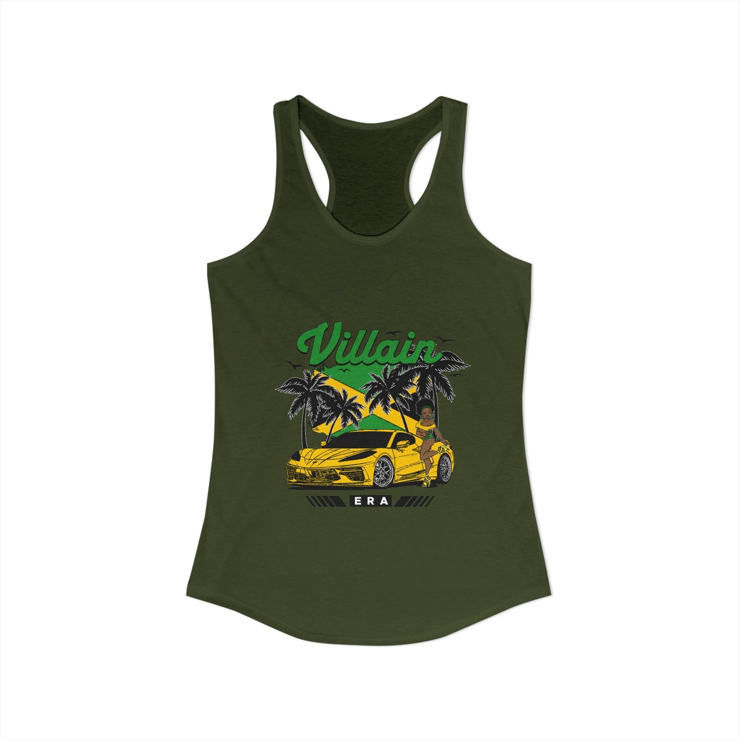 WOMEN'S VILLAIN ERA CRUISE CONTROL TING RACERBACK TANK TOP