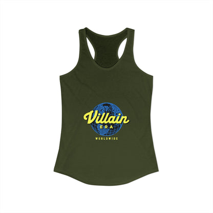 WOMEN'S WORLDWIDE VILLAINESS RACERBACK TANK TOP