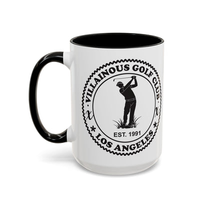 THE VILLAINOUS GOLF CLUB COFFEE MUG