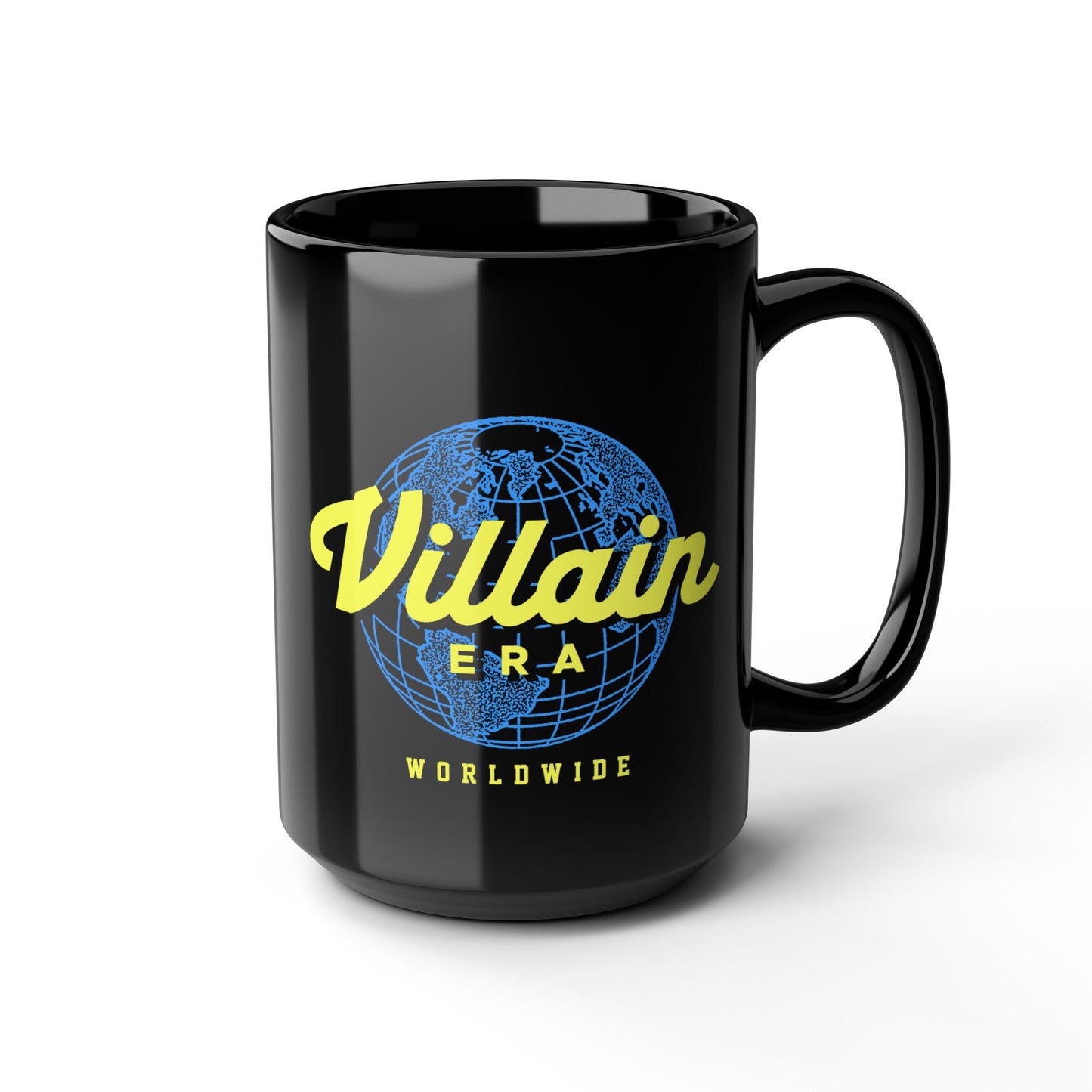 VILLAIN ERA WORLDWIDE BLACK COFFEE MUG