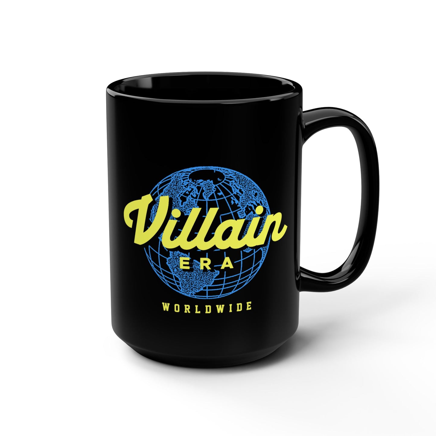 VILLAIN ERA WORLDWIDE BLACK COFFEE MUG