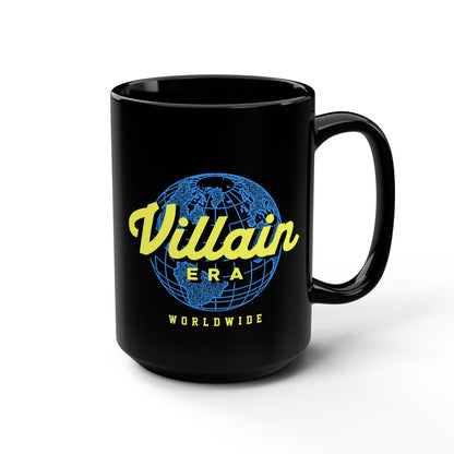 VILLAIN ERA WORLDWIDE BLACK COFFEE MUG