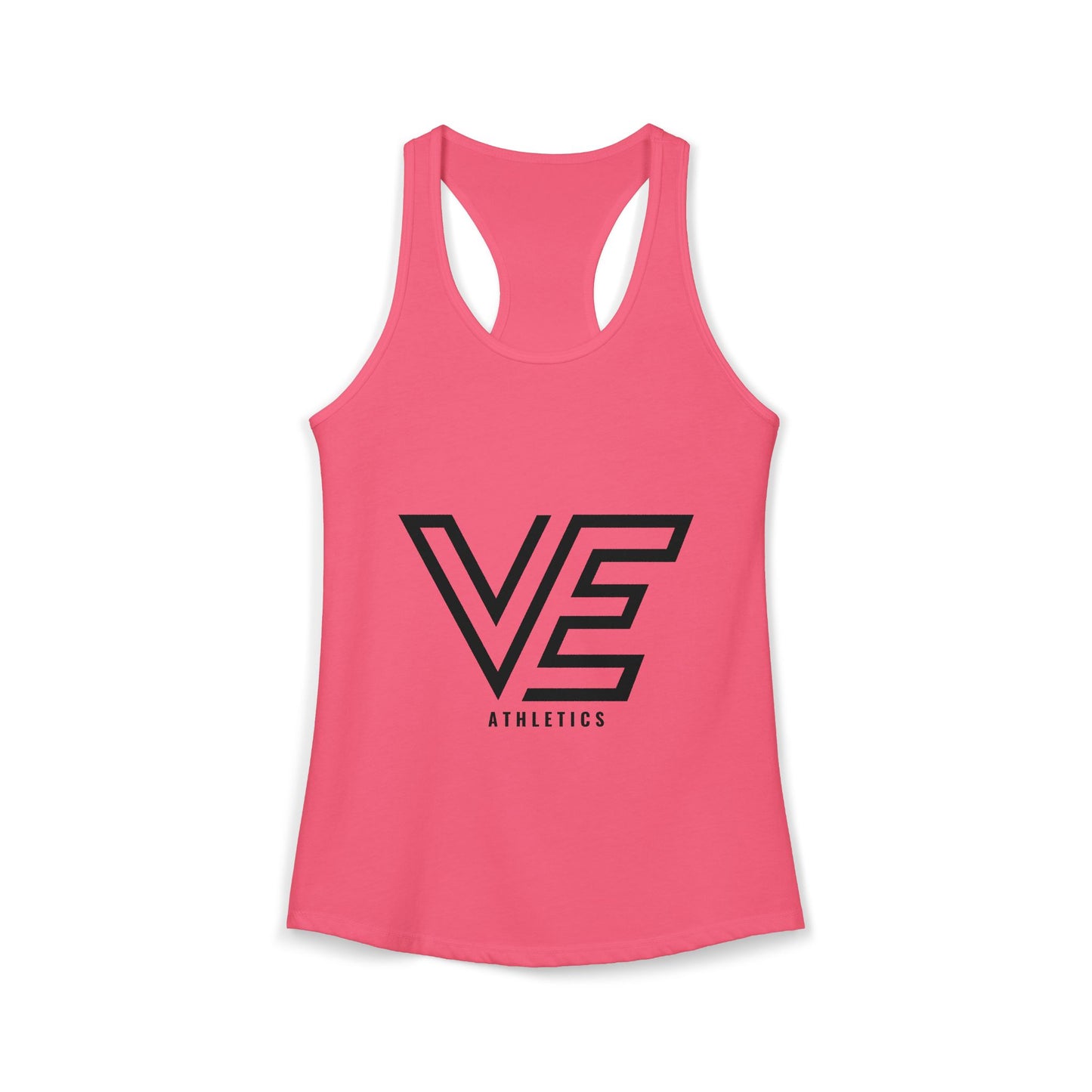 WOMEN'S ULTRA SPORT STACKED LOGO RACERBACK TANK - BLACK
