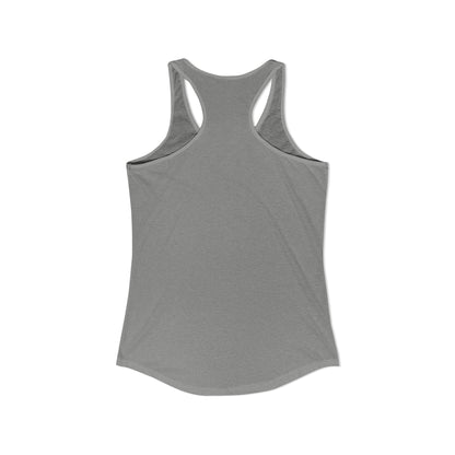 WOMEN'S ULTRA SPORT STACKED LOGO RACERBACK TANK - WHITE