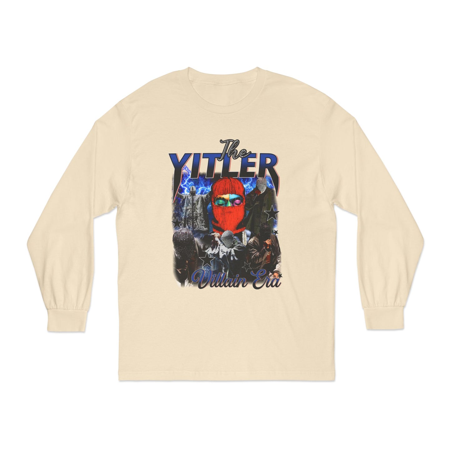 LONG SLEEVE YITLER: AN EXILED KING T-SHIRT