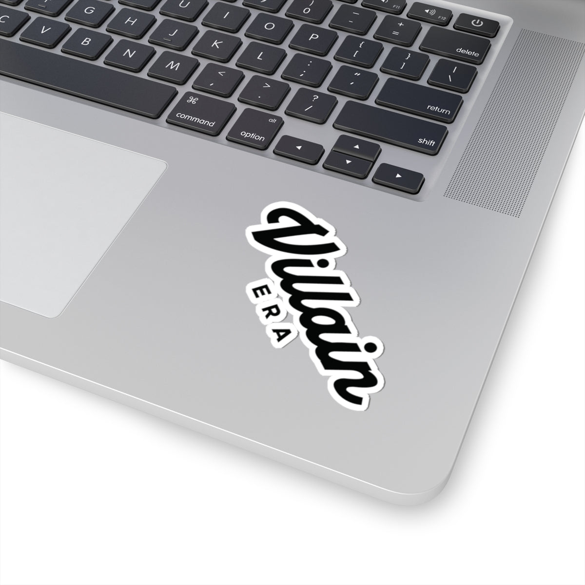 THE MARK OF THE VILLAIN KISS CUT STICKER