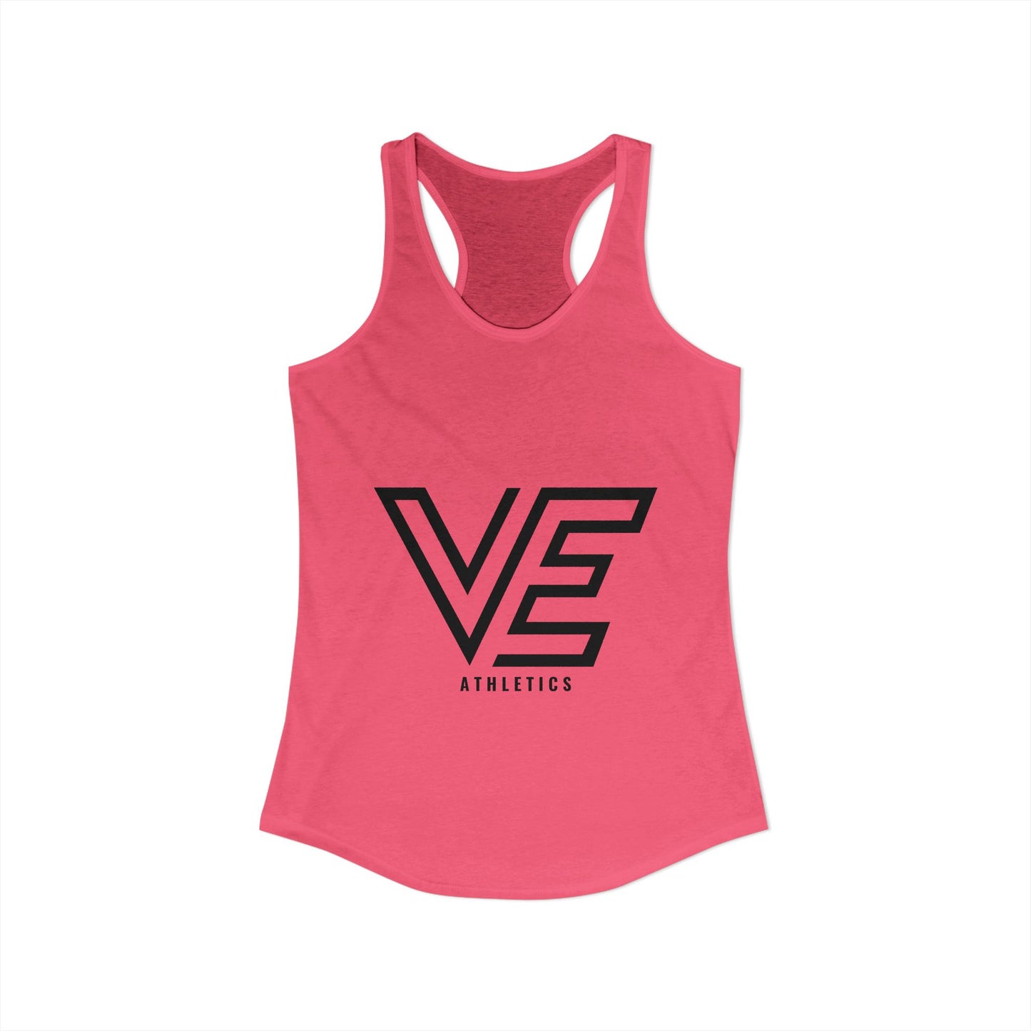 WOMEN'S ULTRA SPORT STACKED LOGO RACERBACK TANK - BLACK