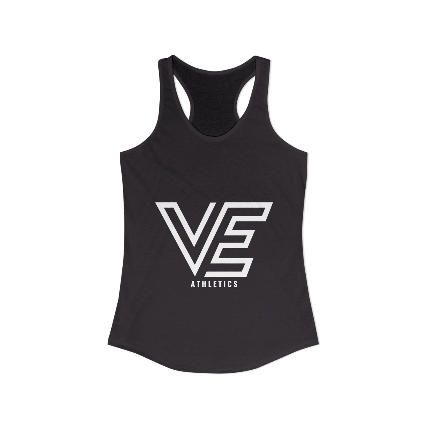 WOMEN'S ULTRA SPORT STACKED LOGO RACERBACK TANK - WHITE