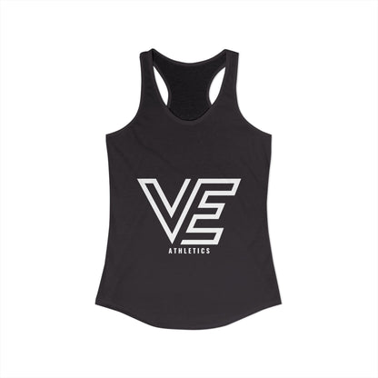 WOMEN'S ULTRA SPORT STACKED LOGO RACERBACK TANK - WHITE