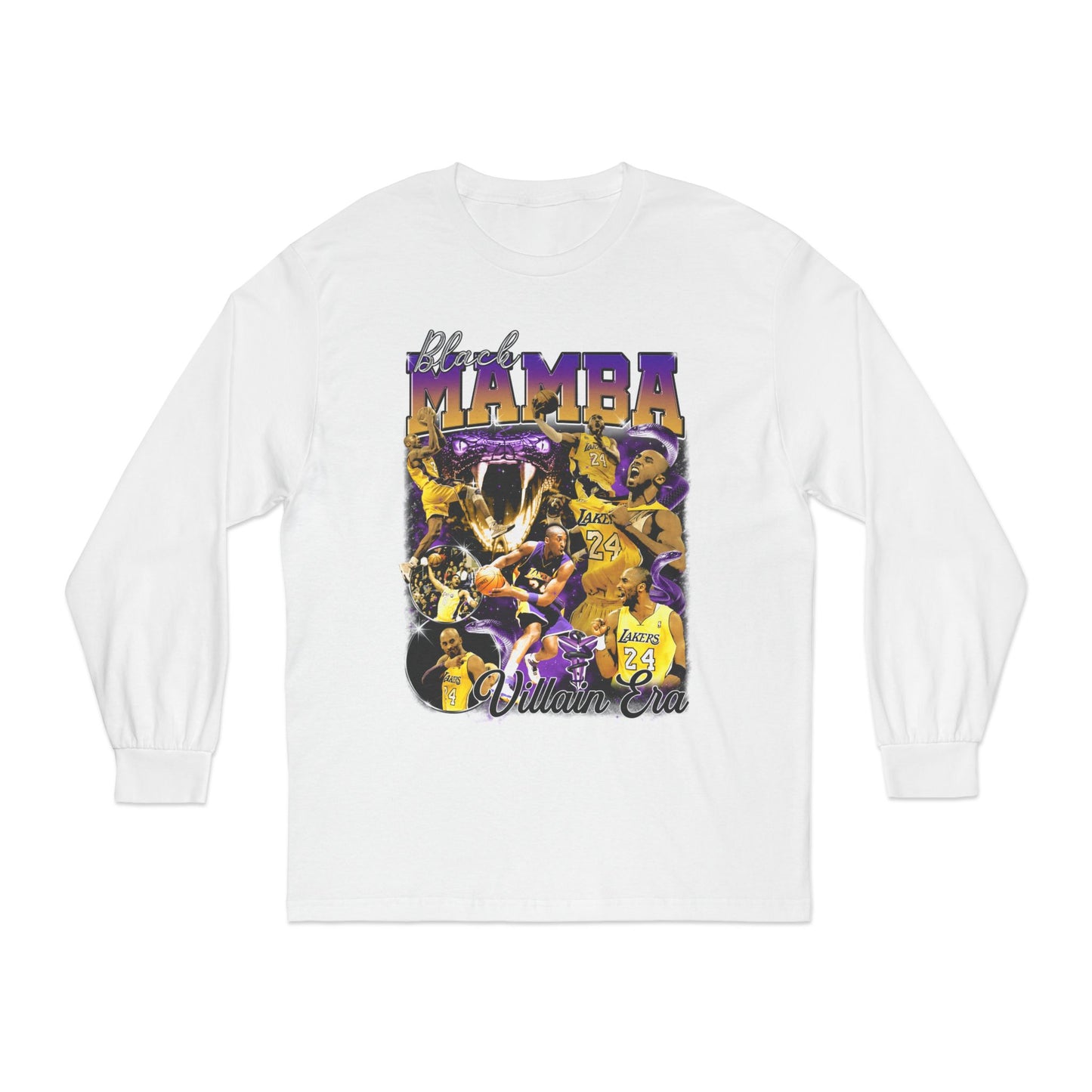 BLK MAMBA MENTALITY LONG SLEEVE T-SHIRT