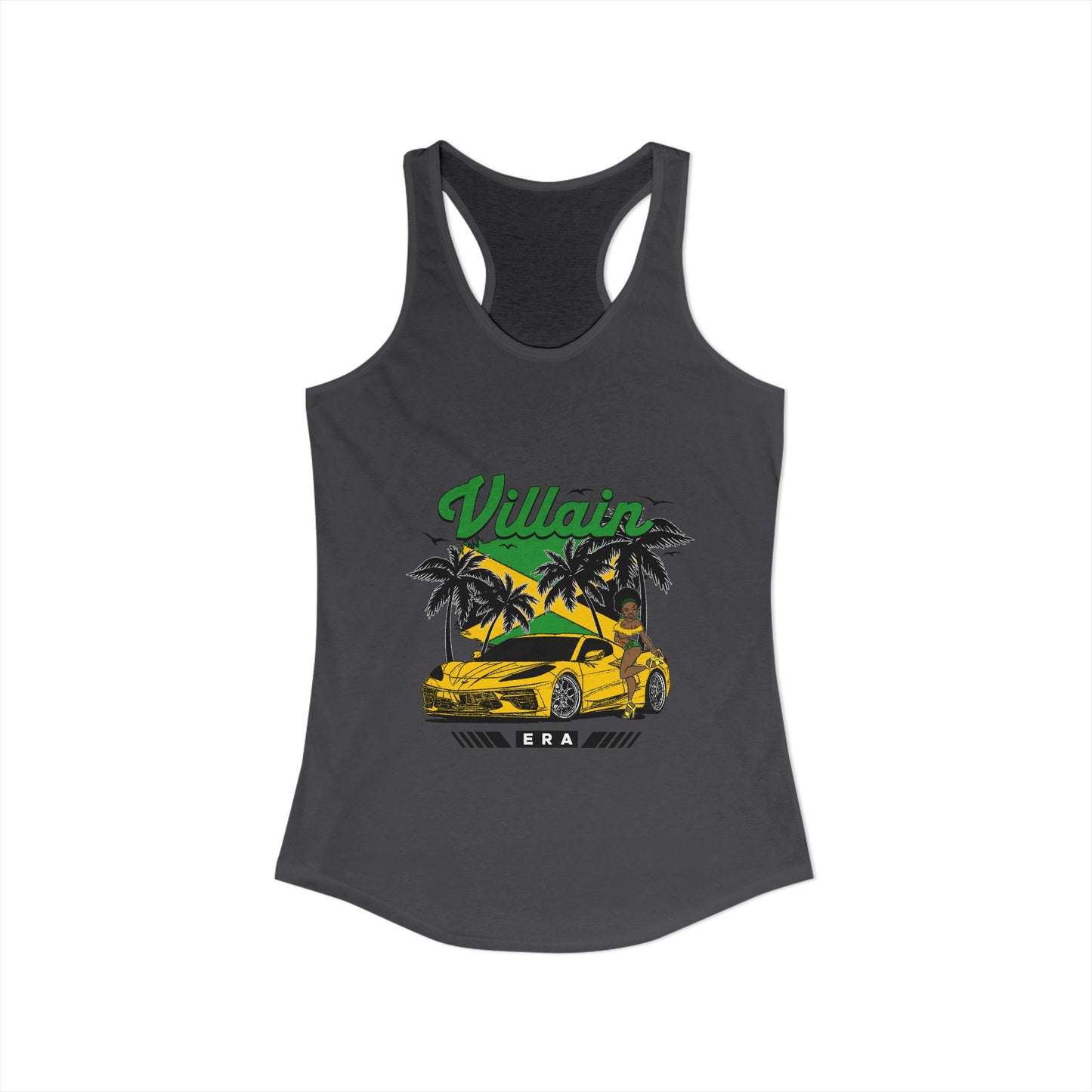 WOMEN'S VILLAIN ERA CRUISE CONTROL TING RACERBACK TANK TOP