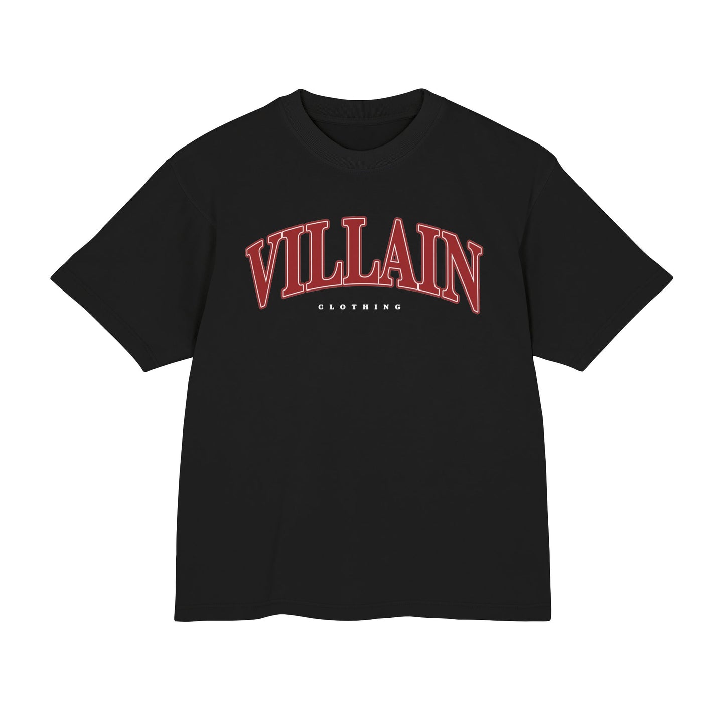 BURGUNDY VILLAIN ARCH T-SHIRT