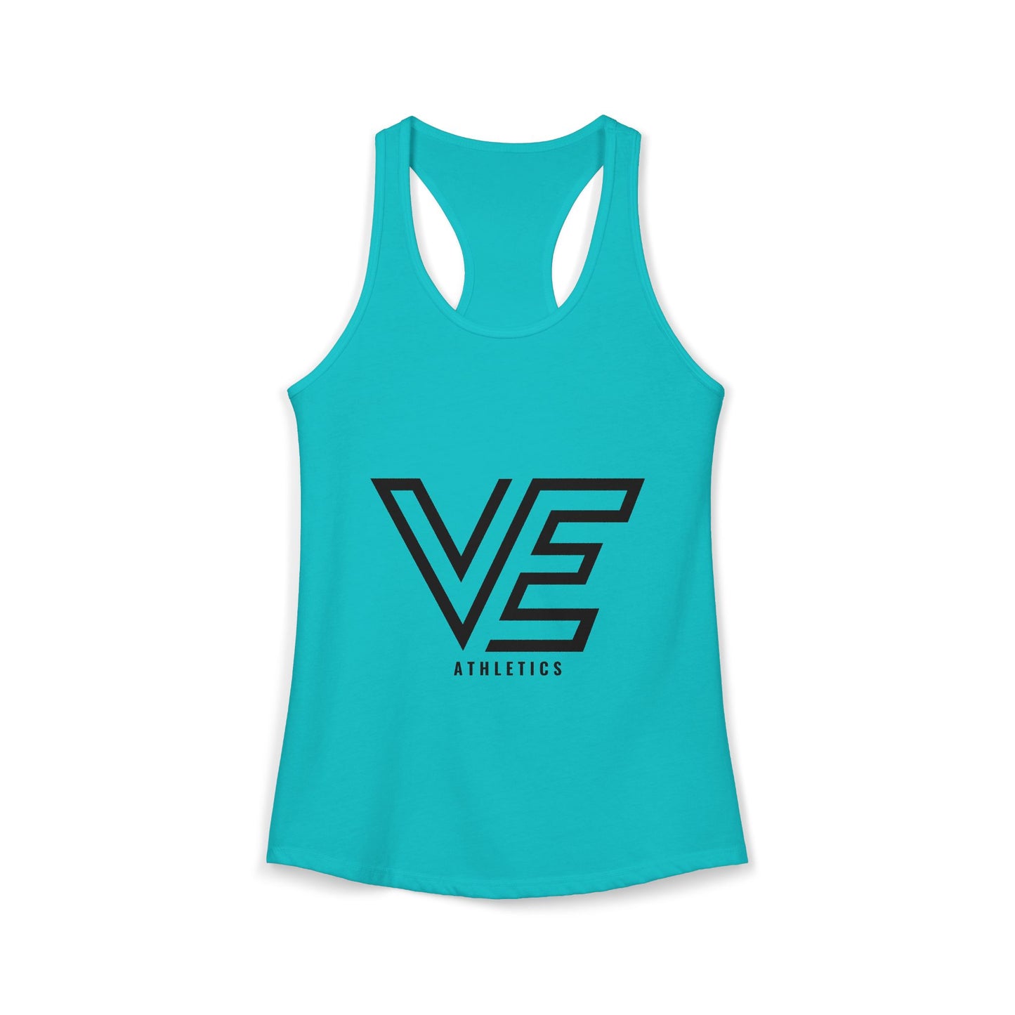 WOMEN'S ULTRA SPORT STACKED LOGO RACERBACK TANK - BLACK