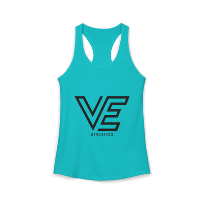WOMEN'S ULTRA SPORT STACKED LOGO RACERBACK TANK - BLACK