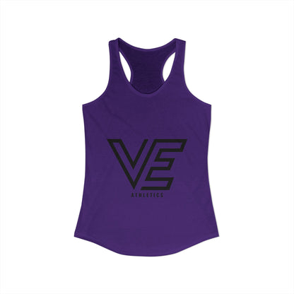 WOMEN'S ULTRA SPORT STACKED LOGO RACERBACK TANK - BLACK