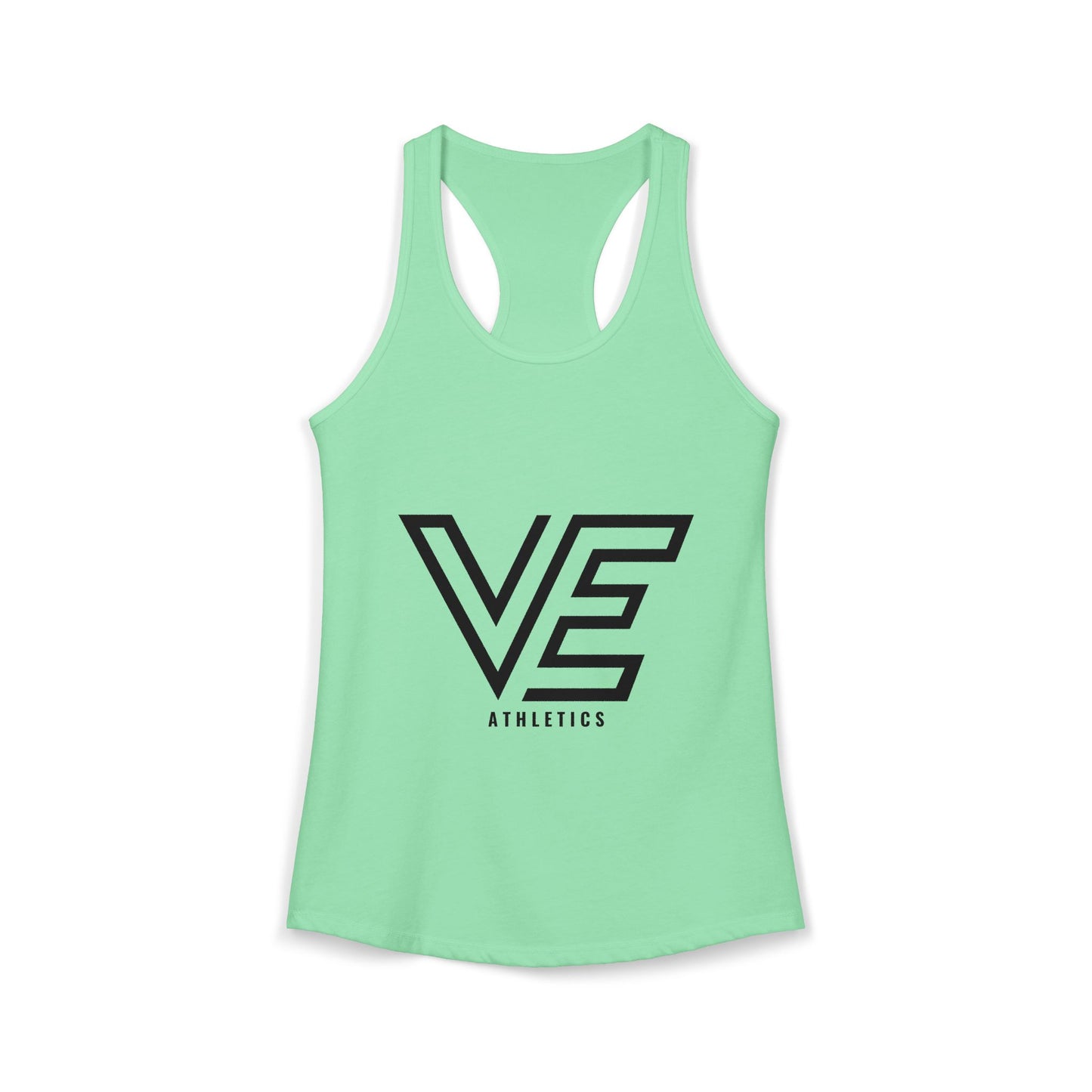 WOMEN'S ULTRA SPORT STACKED LOGO RACERBACK TANK - BLACK