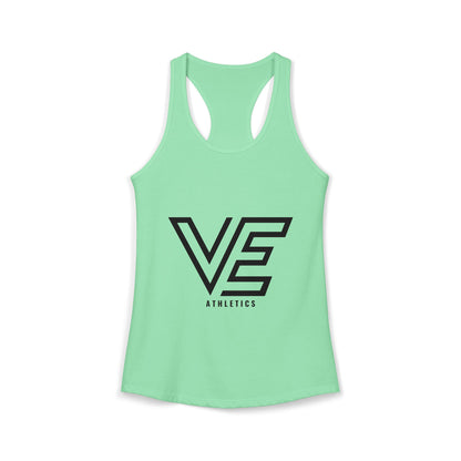 WOMEN'S ULTRA SPORT STACKED LOGO RACERBACK TANK - BLACK