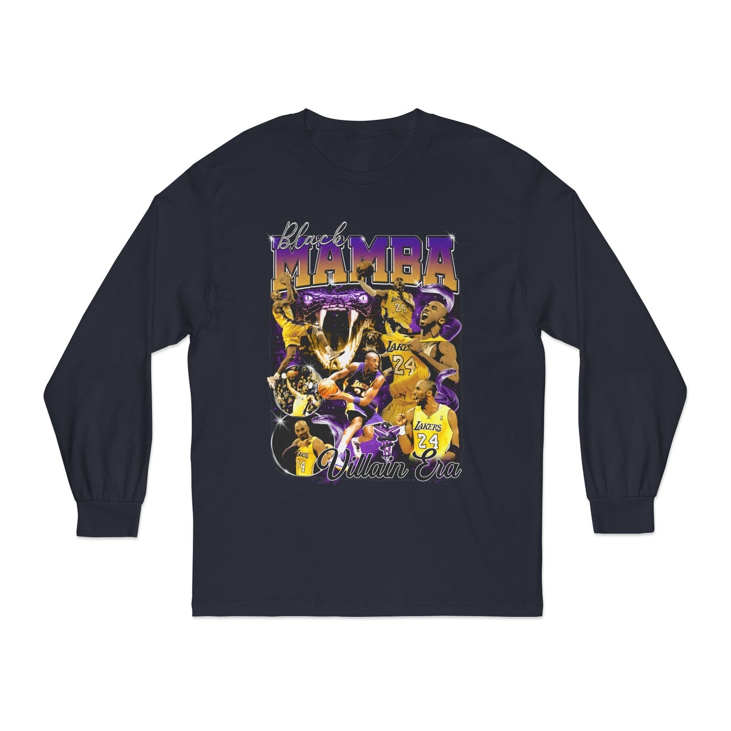 BLK MAMBA MENTALITY LONG SLEEVE T-SHIRT