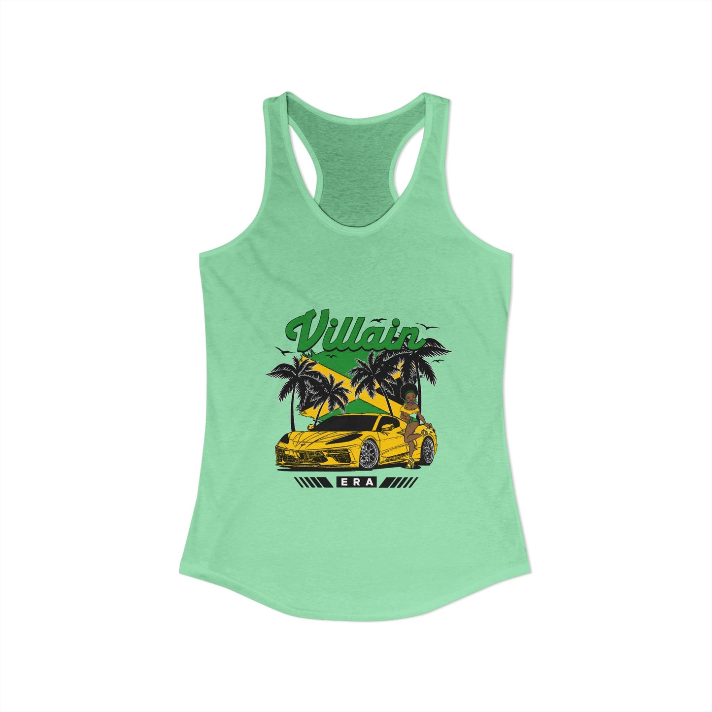 WOMEN'S VILLAIN ERA CRUISE CONTROL TING RACERBACK TANK TOP