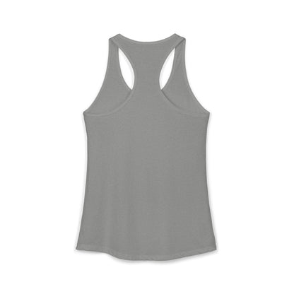 WOMEN'S ULTRA SPORT STACKED LOGO RACERBACK TANK - WHITE