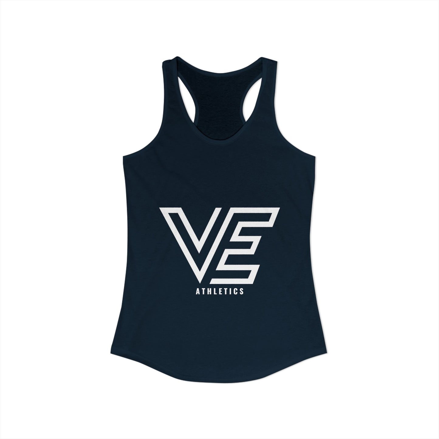 WOMEN'S ULTRA SPORT STACKED LOGO RACERBACK TANK - WHITE