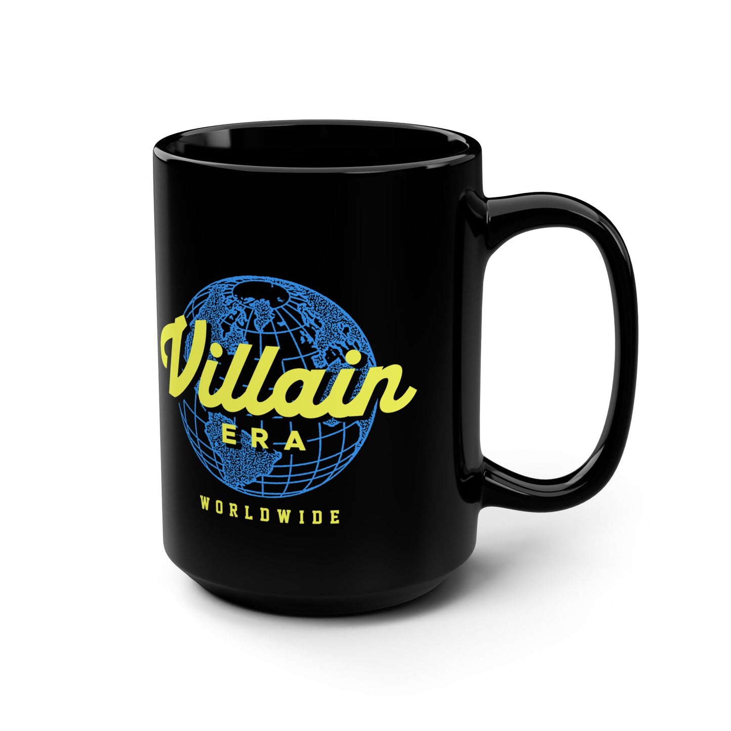 VILLAIN ERA WORLDWIDE BLACK COFFEE MUG