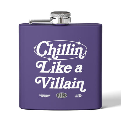 CHILLIN' LIKE A VILLAIN ELIXIR FLASK - PURPLE