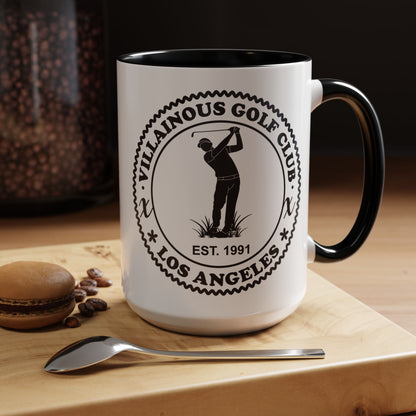 THE VILLAINOUS GOLF CLUB COFFEE MUG