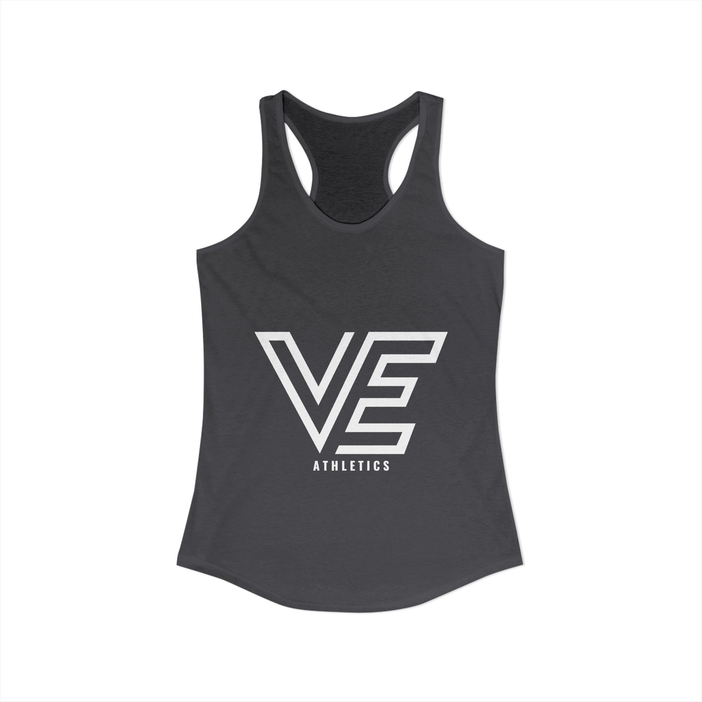 WOMEN'S ULTRA SPORT STACKED LOGO RACERBACK TANK - WHITE