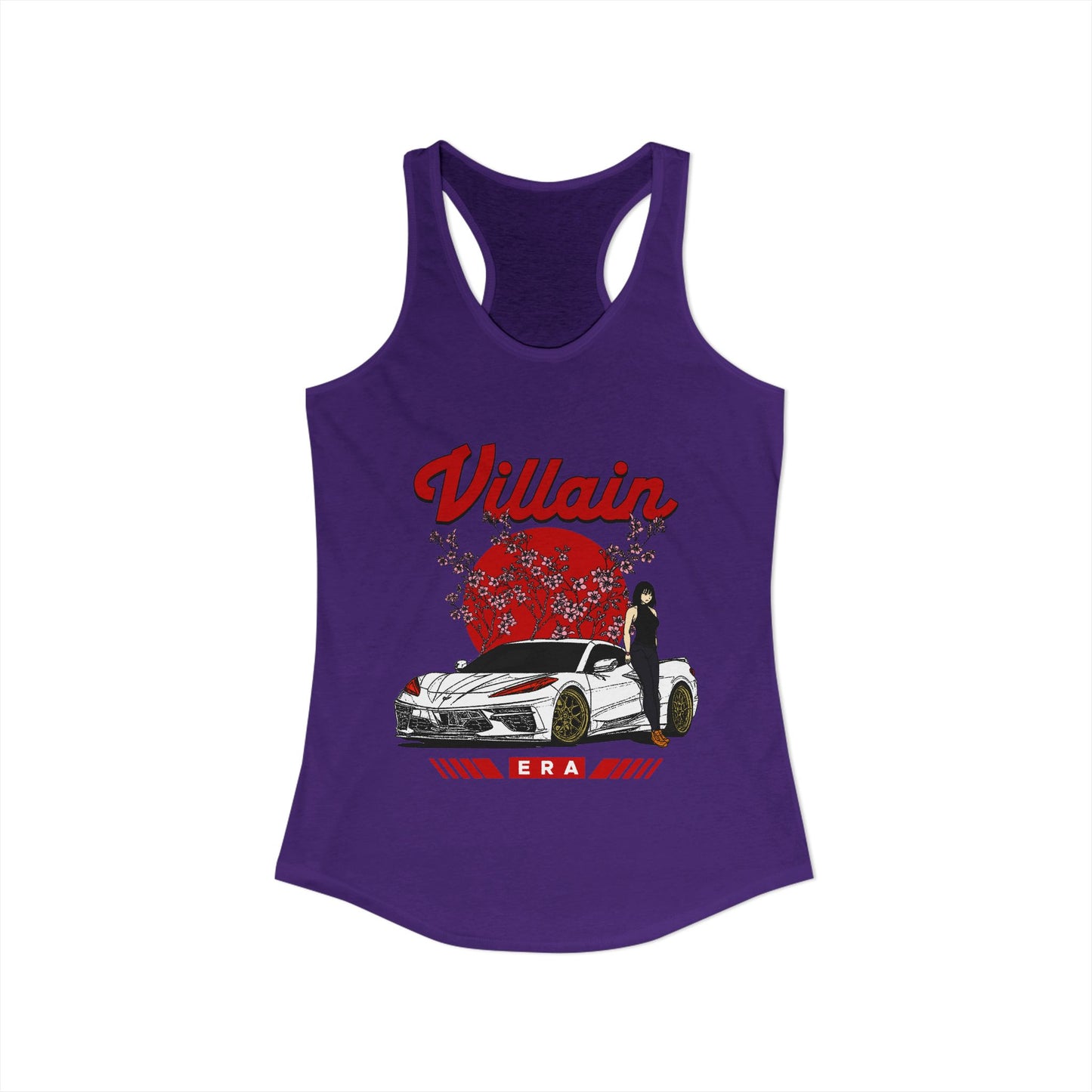 WOMEN'S TOKYO TEMPTRESS: DRIFTING RACERBACK TANK TOP