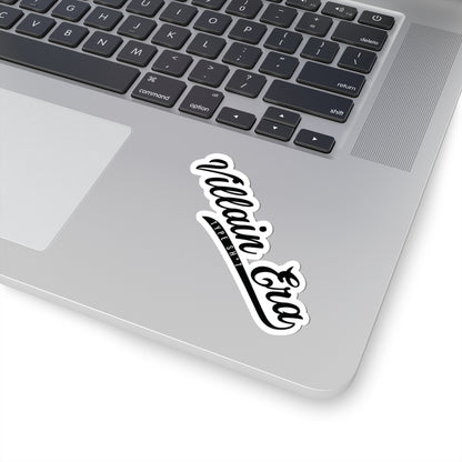 CLASSIC VILLAINOUS TYPE SH*T KISS CUT STICKER