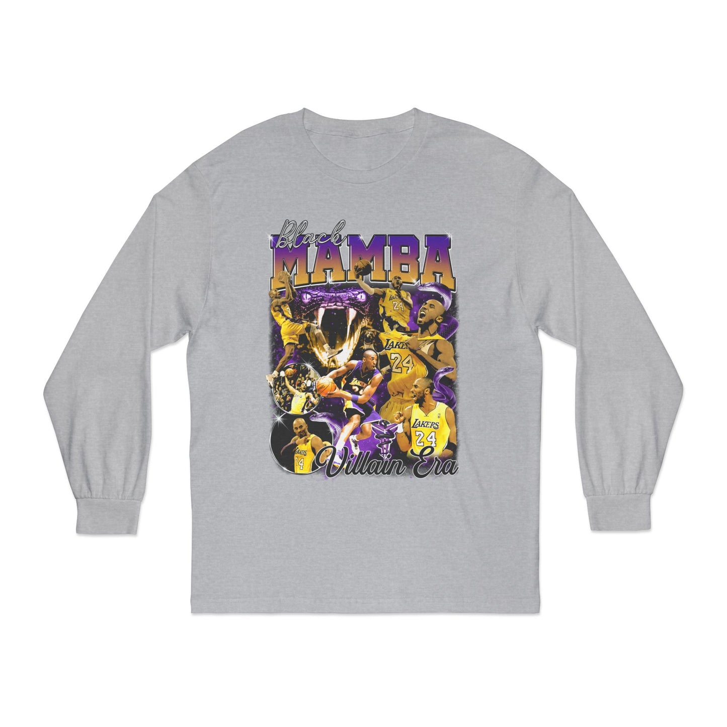 BLK MAMBA MENTALITY LONG SLEEVE T-SHIRT
