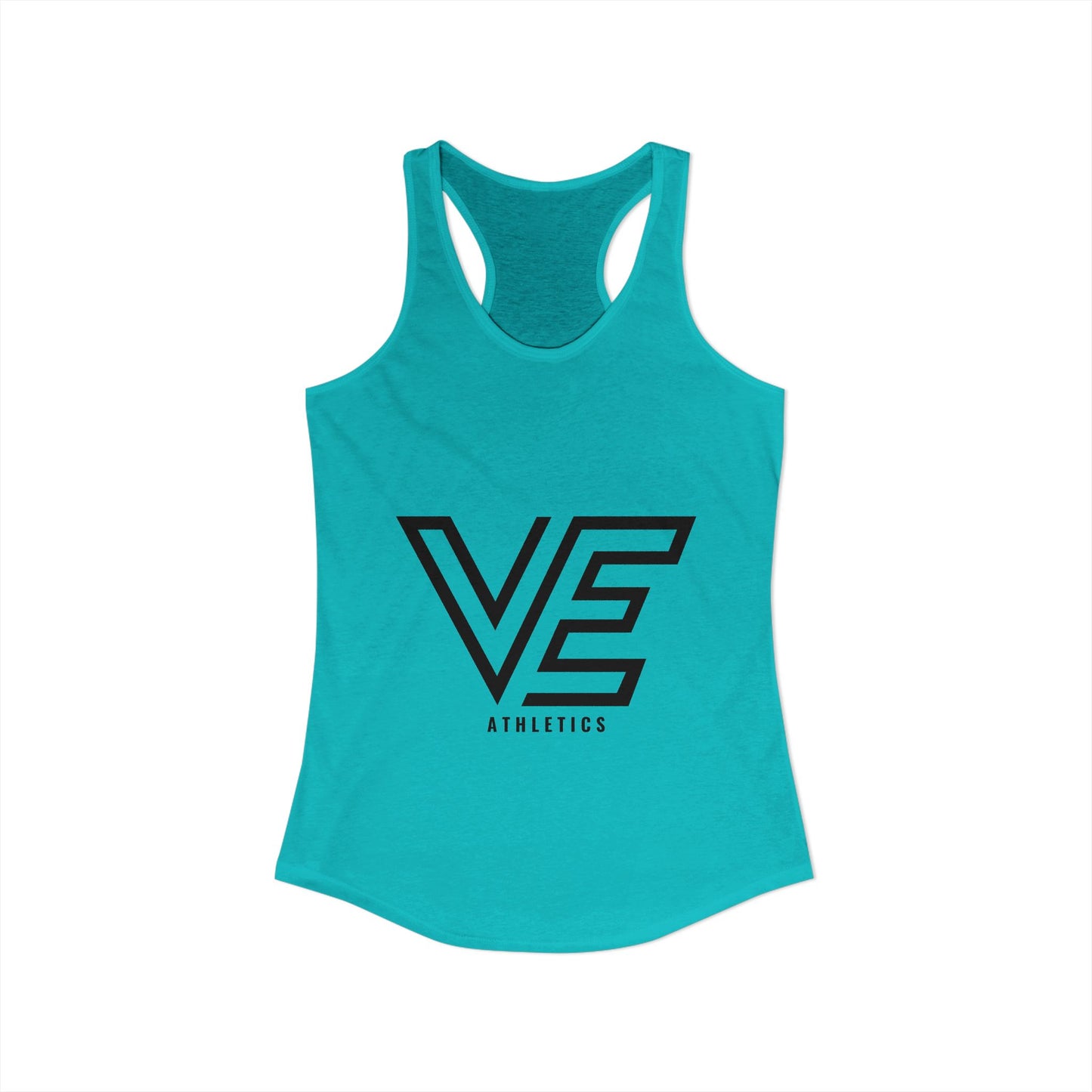 WOMEN'S ULTRA SPORT STACKED LOGO RACERBACK TANK - BLACK