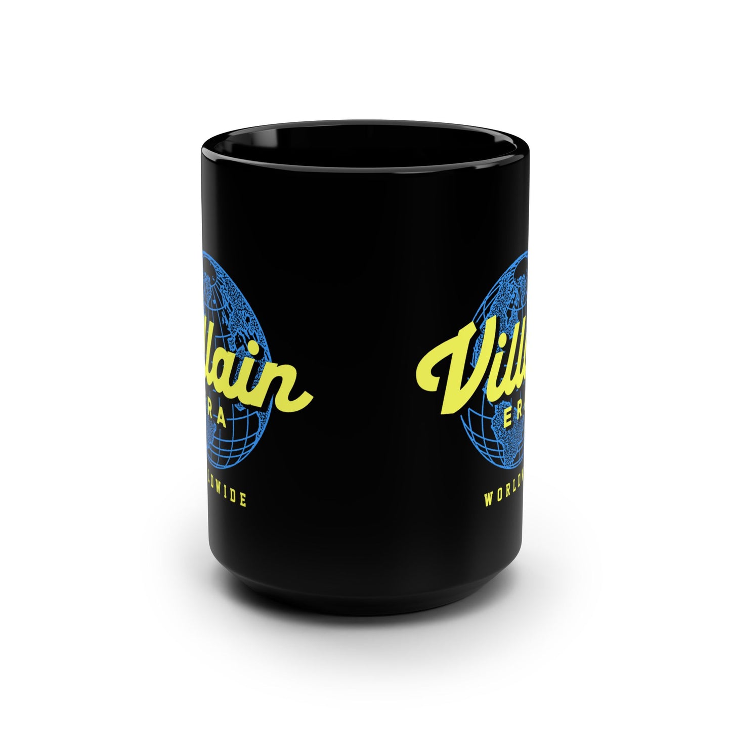 VILLAIN ERA WORLDWIDE BLACK COFFEE MUG