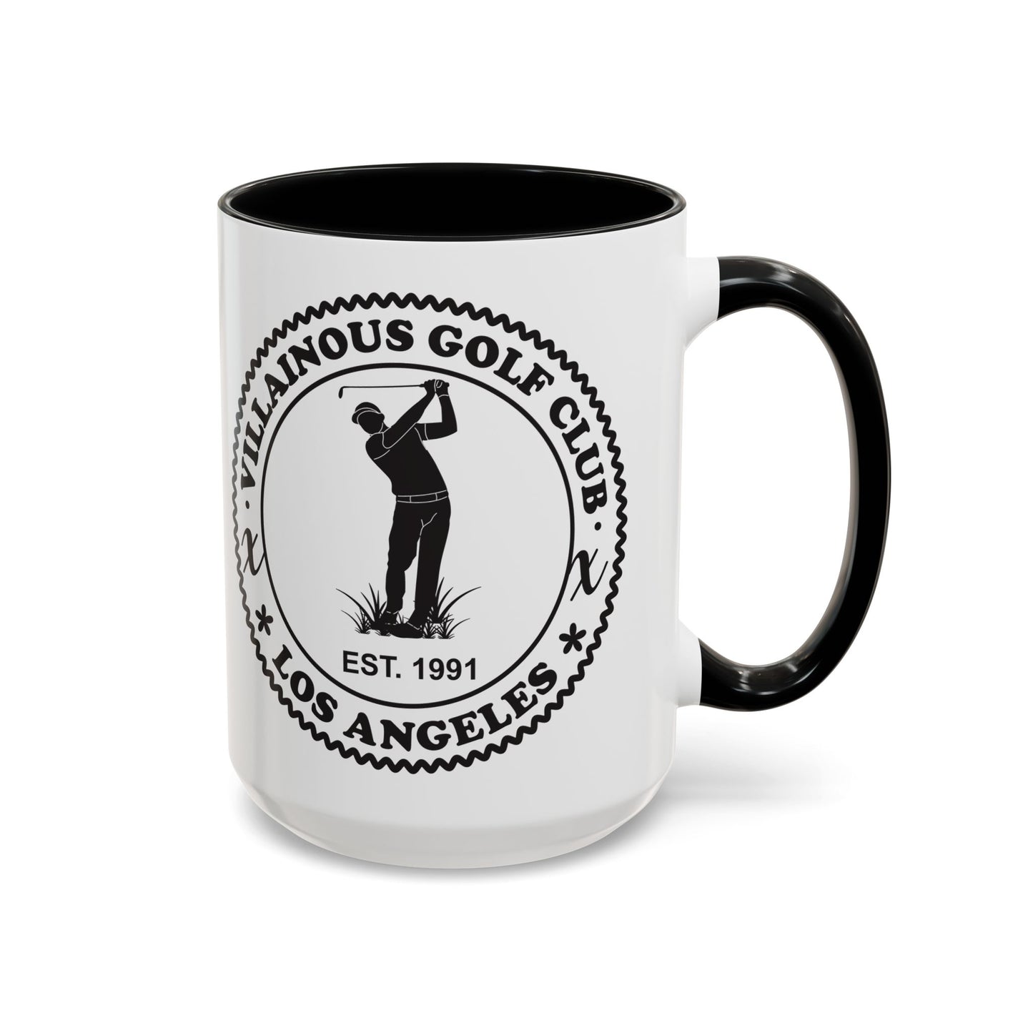 THE VILLAINOUS GOLF CLUB COFFEE MUG
