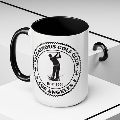 VILLAINOUS GOLF CLUB CAFFEINE COFFEE Mug