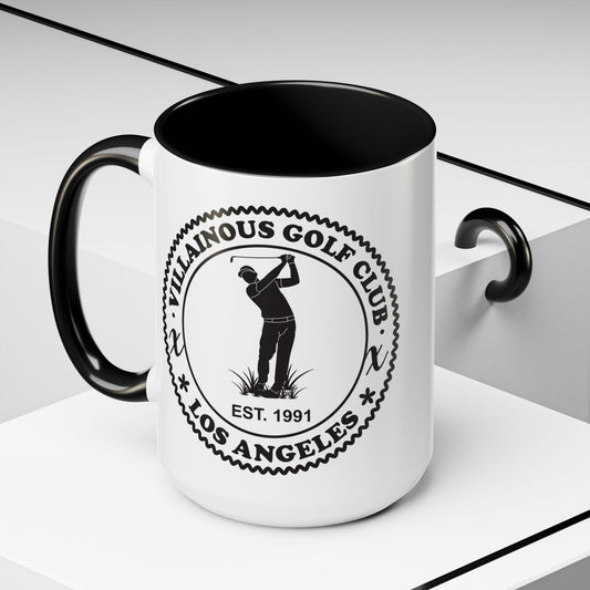 VILLAINOUS GOLF CLUB CAFFEINE COFFEE Mug