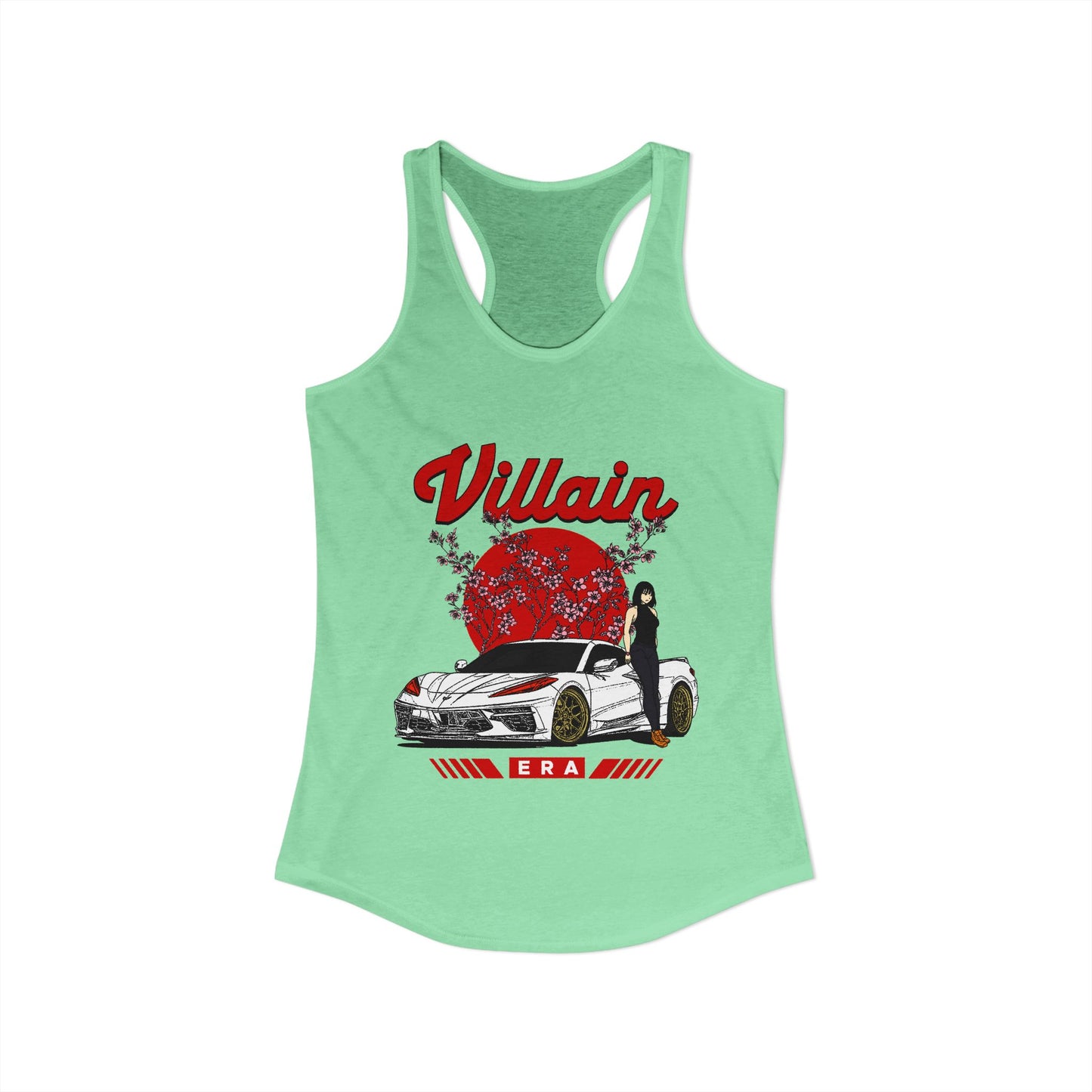 WOMEN'S TOKYO TEMPTRESS: DRIFTING RACERBACK TANK TOP