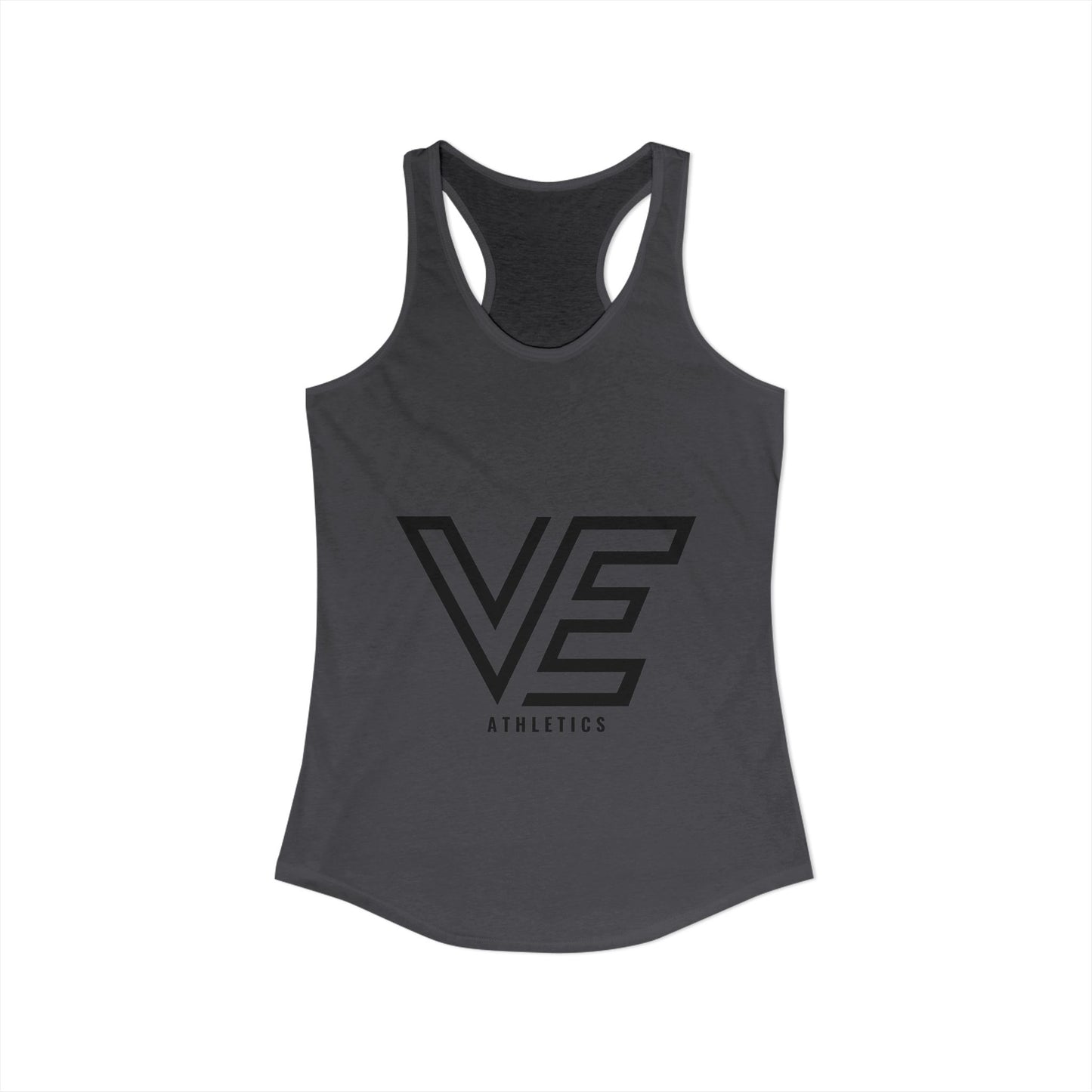 WOMEN'S ULTRA SPORT STACKED LOGO RACERBACK TANK - BLACK